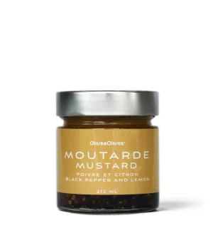 O&O Moutarde poivre et citron O&O Moutarde poivre et citron