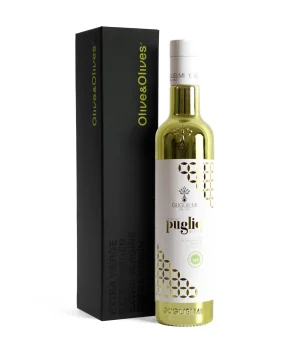 Guglielmi - Olio di Puglia IGP- Biologique 500 ml avec boite cadeau