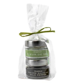 Duo Poivre Sauvage - Fleur de Sel Duo Poivre Sauvage - Fleur de Sel