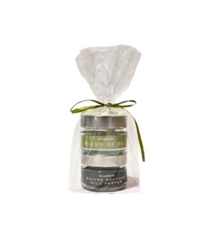 Fleur de Sel & Wild pepper Duo Fleur de Sel & Wild pepper Duo