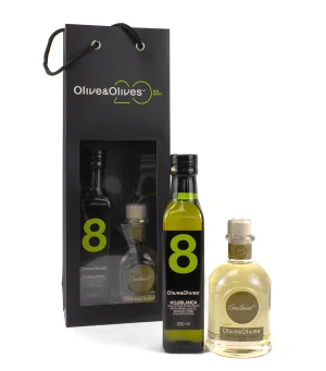 O&O Ensemble sac Cadeau- 8 Condiment Blanc O&O Ensemble sac Cadeau- 8 Condiment Blanc