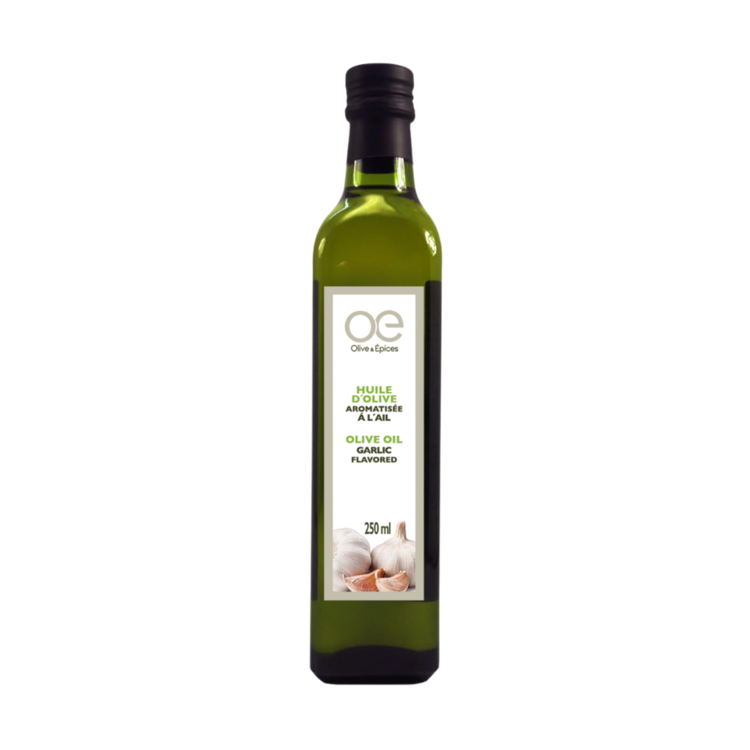O&E - Aromatisée à l'ail - Extra-Vierge O&E - Aromatisée à l'ail - Extra-Vierge